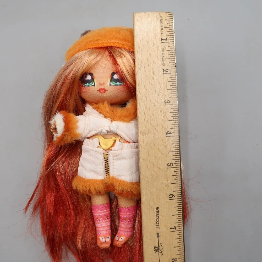 Na‎ Na Na Surprise Camping Doll Sierra Foxtail Fashion Fox Animal Orange Hair